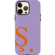 Velvoria iPhone 13 Pro Max Valestra Magsafe Çift Katmanlı Darbe Korumalı Kılıf Lilac Heat Ş
