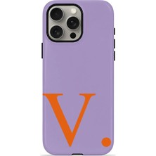 Velvoria iPhone 15 Pro Valestra Çift Katmanlı Korumalı Kılıf Lilac Heat V