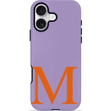 Velvoria iPhone 16 Plus Valestra Magsafe Çift Katmanlı Darbe Korumalı Kılıf Lilac Heat M
