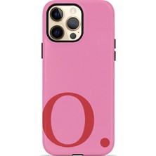 Velvoria iPhone 13 Pro Max Valestra Çift Katmanlı Korumalı Kılıf Poppy Pink O