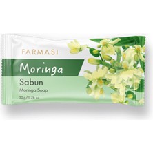 Farmasi Morınga Sabun 50 gr Hoş Beyaz Çiçeklerin Rahatlatıcı Kokusu ile Derinlemesine Temizlik