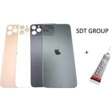 Bin1çeşit iPhone 11 Pro Max Arka Batarya Pil Kapağı Uzay Gri