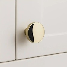 Elovias System Düğme Mobilya Kulbu Gold Renk 38mm Kulp (SY1910 0038 GL)