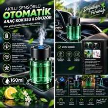 Cepaks Araç Içi Lüks Koku Difüzörü & Tavan Lazer Yıldız Etkisi – Şarjlı Akıllı Araç Nemlendirici Koku Difüzörü