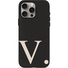 Velvoria iPhone 15 Pro Max Valestra Magsafe Çift Katmanlı Darbe Korumalı Kılıf Espresso Silk V