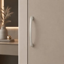 Elovias System 224mm Nikel Saten Renk Kulp (SY4635 0224 NB)