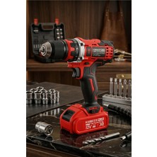 Maison Luré 12V Çift Akülü Şarjlı Matkap Seti Taşıma Çantalı Akülü Vidalama