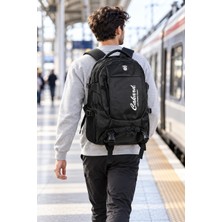 Cakard Dağcı Sırt Çantası 50 Litre 20"inç Laptop Bölmeli - SİYAH