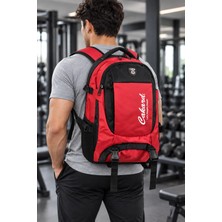 Cakard Dağcı Sırt Çantası 50 Litre 20"inç Laptop Bölmeli - Kırmızı