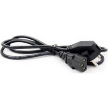Junglee 1.5 Metre Pc Mönitör Fişi 3x0,75 mm 3 Pin 220V 10A Adaptör Işıldak Laptop Yazıcı Power Güç Kablosu