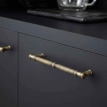 Elovias System Mobilya Kulbu Antik Sarı Renk 192mm Kulp (SY4227 0192 ABM)