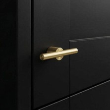 Elovias System Düğme Mobilya Kulbu Mat Altın 16MM Kulp (SY7415 0016 Bb-Bb)