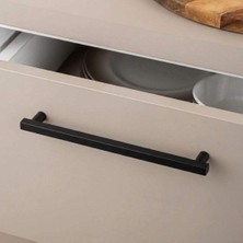 Elovias System Mobilya Kulbu Siyah Renk 320mm Kulp (SY8800 0320 AL6-AL6)