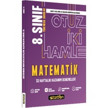TeknoKapsül Startfen Yayınları 8. Sınıf Matematik 32 Hamle Kazanım Denemeleri
