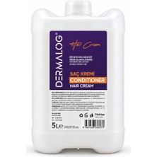 Dermalog Condıtıoner Saç Kremi & – Kuaför Tipi Ekonomik Boy, Günlük Kullanım 5000 ml