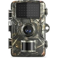 Junglee Fotokapan Kamera 16MP Full Hd 1080P Gece Görüşlü 2 Inç LCD Ekran Su Geçirmez Avcı Doğa Kamerası