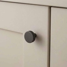 Elovias System Düğme Mobilya Kulbu Füme Renk 32MM Kulp (SY1980 0032 Bbn)