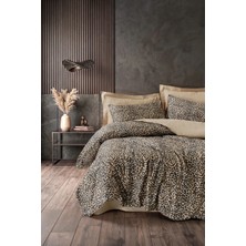 Cotton Box Saten Nevresim Takımı Çift Kişilik Kalahari Bej