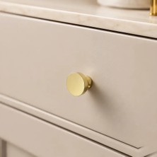 Elovias System Düğme Mobilya Kulbu Gold Renk 32mm Kulp (SY1958 0032 GL)