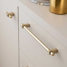 Elovias System Mobilya Kulbu Gold Renk 128mm Kulp (SY8944 0128 GL-GL)