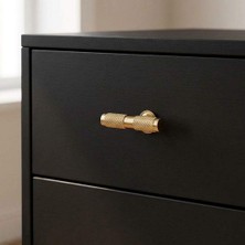 Elovias System Düğme Mobilya Kulbu Gold Renk 8mm Kulp (SY8996 0008 GL-GL)