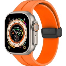 Mıknatıslı Kordon Serisi Için 42 44 45 46 49 mm Uyumlu Spor Kayış