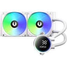 Bitfenix S12 Digital Beyaz Argb 240MM Islemci Sivi Sogutucu