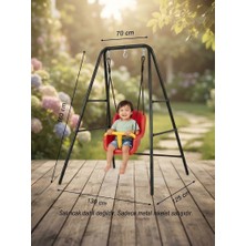 Yekta Home Metal Stand - Çok Amaçlı Bebek Hoppala ve Bebek Beşik Standı Çocuk Salıncak Ayağı Metal