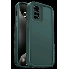 Bin1çeşit Redmi 10 2022 Kılıf Viera Silikon - Koyu Yeşil