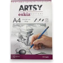 Artsy Eskiz Defteri Sketchbook A4 125 gr