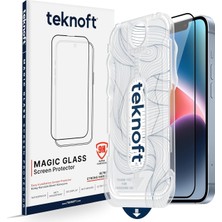 iPhone 16E, 14, 13 Pro, 13 Için Kolay Kurulum Kitli Takılırken Camın Altında Kesinlikle Toz Bı