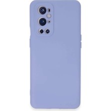 Bin1çeşit One Plus 9 Pro Kılıf Nano Içi Kadife Silikon - Lila