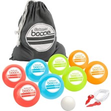 Gosports Üniseks Yetişkin Yumuşak Bocce Seti / 8 Ağırlıklı Top, Pallino ve Çanta Dahil / I�