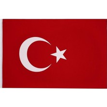 Lona Sanat 30X45 cm Bayrak Tekne Bayrağı;kırmızı Standart