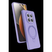 Bin1çeşit Redmi Note 15 4g Regal Magsafe Standlı Kapak - Lila