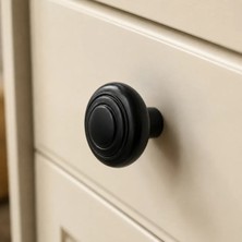 Elovias Özen Düğme Kulp Siyah (Ö9123-D-02)