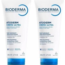Bioderma Atoderm Cream Ultra 200 ml 2 Adet