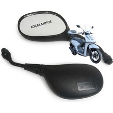Koçak Motor Yuki Gentle 50 -Akalite- Motosiklet Ayna Takımı