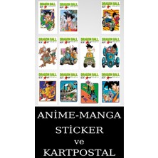 Gerekli Şeyler Yayıncılık Dragon Ball 1&2-3&4-7&8-9&10-11&12-13&14-15&16-17&18-19&20-21&22-23&24 Manga Seti (11 Kitap) / Anime-Manga Sticker ve Kartpostal Hediyeli