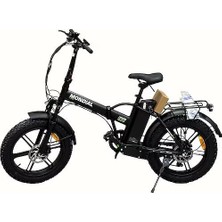 Mondial E-Bike Miracle M Katlanabilir Elektrikli Bisiklet - Siyah