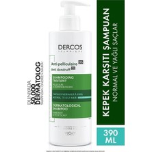 Vichy Dercos Anti-Dandruff Normal ve Yağlı Saçlar Için 390 ml Kepek Şampuanı