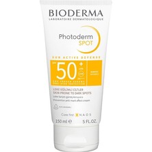 Bioderma Photoderm Spot SPF50+ Leke Karşıtı Çok Yüksek Korumalı Yüz ve Vücut Güneş Kremi 150 ml