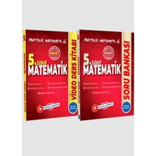 5. Sınıf Partikül Matematik Soru Bankası ve Video Ders Kitabı Seti Yeni Müfredat Maarif Modeli 2027