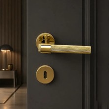 Elovias System Axel-L Kapı Kolu Gold/Altın Renk (HA212RO12 GL)