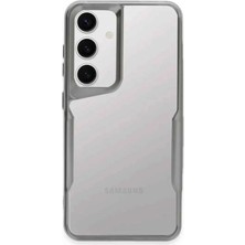 Bin1çeşit Galaxy A25 5g Kılıf Boyi Silikon Kapak - Gümüş