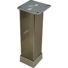 Elovias Eroğlu Inox Düz Metal Ayak 40x40mm 12cm (401-01-12-53)