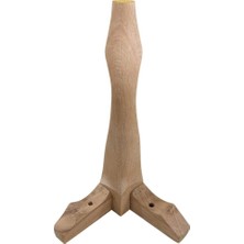 Elovias Sese Ahşap Kulaklı Masa Ayağı Ham Ayak 8X8X35CM (401-23-35-01)