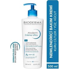 Bioderma Atoderm Ultra Vücut Kremi 500 ml Kuru Ciltre Için Besleyici ve Nemlendirici Krem