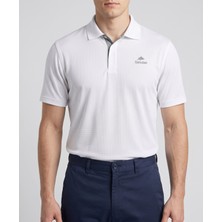 Comutan Dry-Touch Polo Yaka Tişört Beyaz