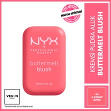 Nyx Professional Makeup Buttermelt Blush Kremsi Pembe Pudra Allık - 04 U Know Butta